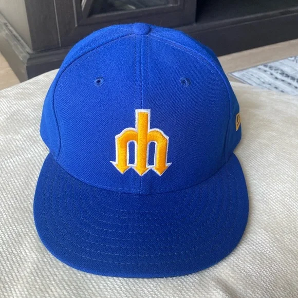New Era Retro Seattle Mariners Official On Field Hat - Picture 1 of 7